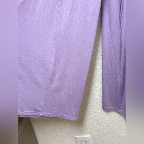 EARTHBOUND Trading Co. Lavender Wide Leg Pants Size Medium - Picture 11 of 16